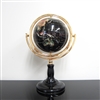 150mm Black Ocean Gemstones Globe