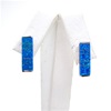 Silver Earring with Inlay Created Opal