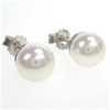 Silver Earrings W/ Fresh Water Pearl