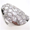 Silver Ring with White CZ
